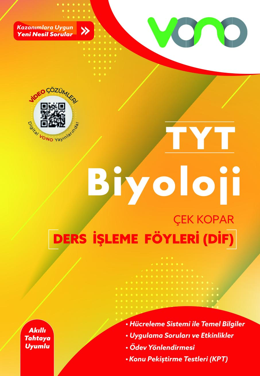 TYT Biyoloji DİF kapak görseli